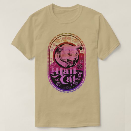 Mimic Hunting Cat T-shirt (Design voorkant)