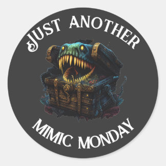 Mimic Maandag Gaming RPG Sticker