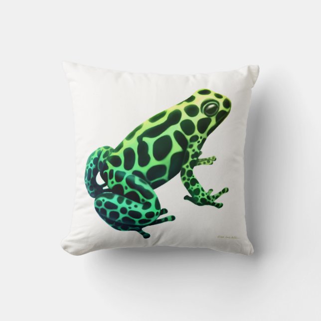 Mimic Poison Dart Frog Pillow Kussen (Voorkant)