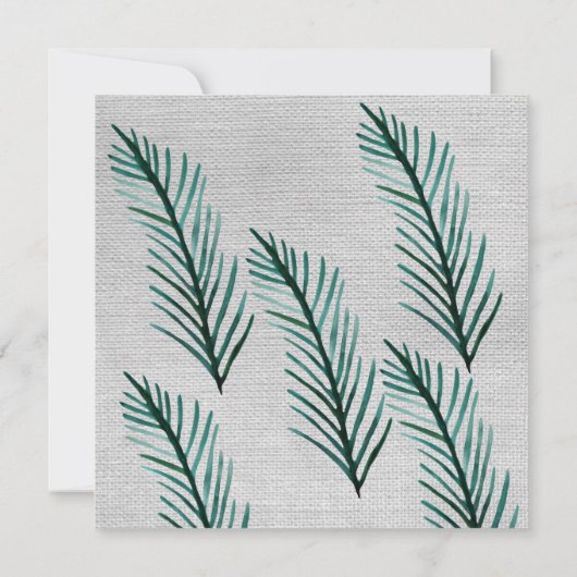 Mimimal, Plant, rustieke bruidsmeisje bruiloft Kaa Kaart (Achterkant)