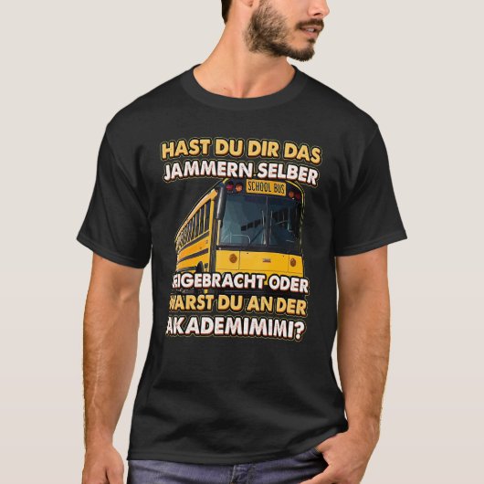 Mimimimi Akademimimi Nörgler Jammer T-shirt (Voorkant)