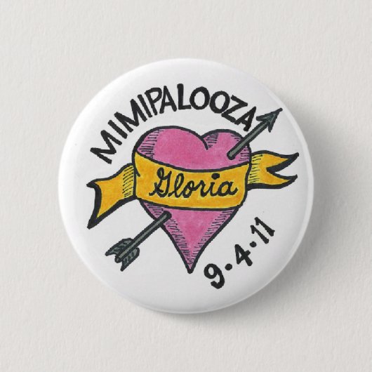 MIMIPALOOZA HEART RONDE BUTTON 5,7 CM (Voorkant)