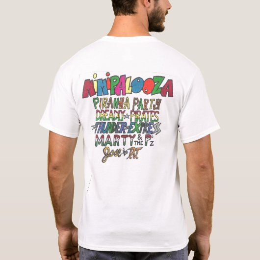 MIMIPALOOZA T-SHIRT (Achterkant)