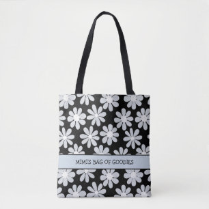 Mimi's Bag of Goodies Boho Daisy canvas tas