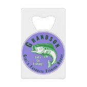 Mimi's favoriete Vissende boeddy Creditkaart Flessenopener (Voorkant)