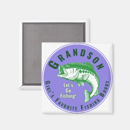 Mimi's favoriete Vissende boeddy Magneet (Voorkant / Achterkant)