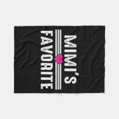 Mimi's Favorite  Fleece Deken (Voorkant (Horizontaal))