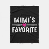 Mimi's Favorite  Fleece Deken (Voorkant)