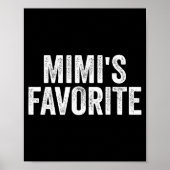 Mimi's Favorite Funny Granhild  Poster (Voorkant)