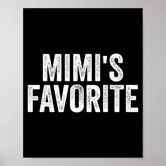 Mimi's Favorite Funny Granhild  Poster (Voorkant)
