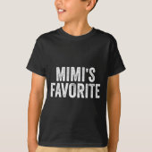 Mimi's Favorite Funny Granhild  T-shirt (Voorkant)
