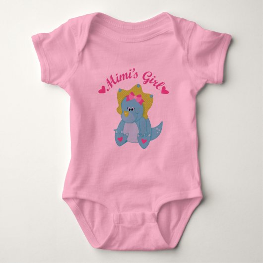 Mimis Girl Dinosaur Romper (Voorkant)
