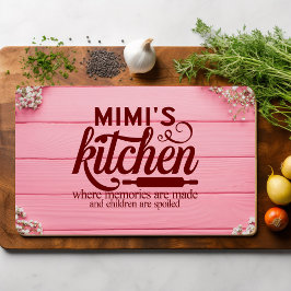 Mimis Keuken Waar in Herinneringen worden gemaakt Snijplank
