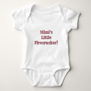 Mimi's Little Firecracker! USA 250 Vuurwerk Romper