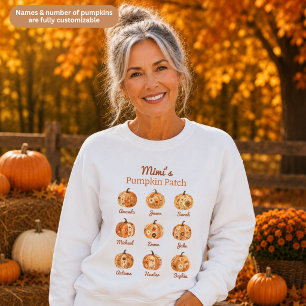 Mimi's Pumpkin Patch-kleinkinderen Dames Sweatshir Trui