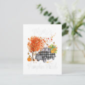 Mimis Pumpkin Patch Truck Art, Mimi Happy Kaart (Staand voorkant)