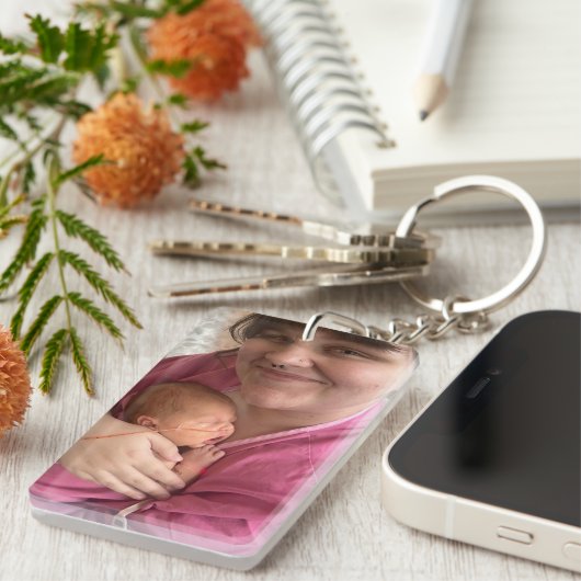 Mimi's trots en vreugde sleutelhanger (Voorkant Rechts)