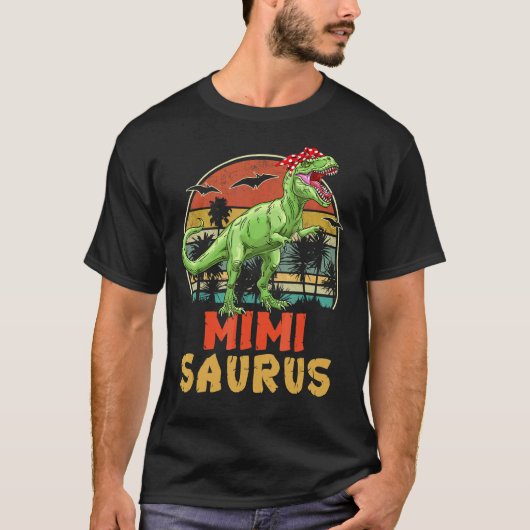 Mimisaurus Rex Dinosaur Family Matching 1 T-shirt (Voorkant)