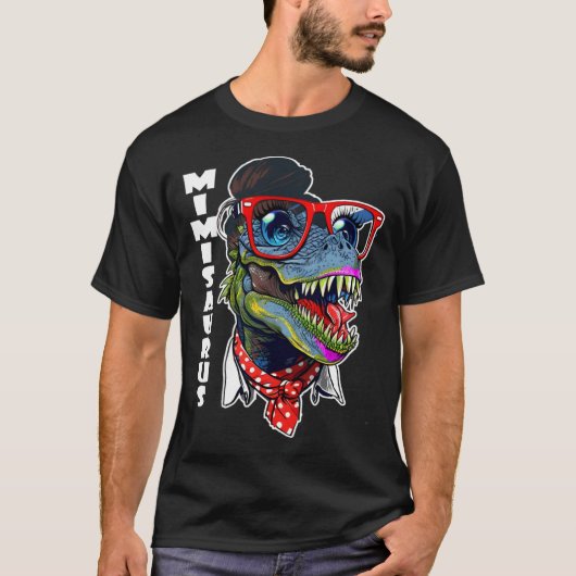 Mimisaurus Rex Dinosaur Grootmoeder Saurus Familie T-shirt (Voorkant)