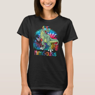 Mimisaurus Rex Dinosaurus Tie Kleurstof Mini Sauru T-shirt