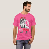 Mimisaurus T Rex Dinosaur Mimi Saurus Moederdag T-shirt (Voorkant volledig)