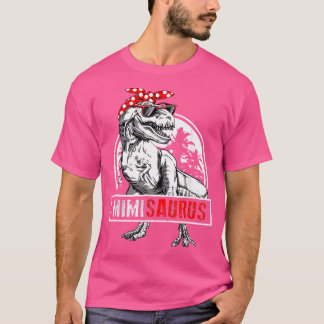 Mimisaurus T Rex Dinosaur Mimi Saurus Moederdag T-shirt