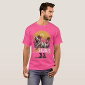 Mimisaurus T Rex T-shirt Dinosaur Mimi Saurus fami (Voorkant volledig)