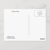 Mimizan Plage Briefkaart (Achterkant)