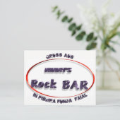 Mimmy's Rock Bar Briefkaart (Staand voorkant)