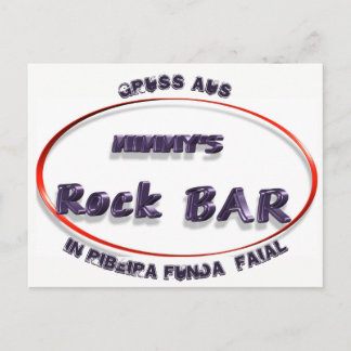 Mimmy's Rock Bar Briefkaart