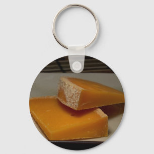 Mimolette Cheese Sleutelhanger