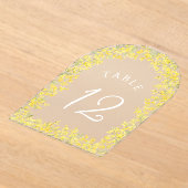 Mimosa Acrylisch Tafelnummer (Laagn)