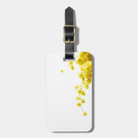 Mimosa Bagagelabel (Voorkant verticaal)