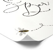 Mimosa Bar Bee Eucalyptus Sign Poster (Hoek)