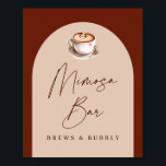 Mimosa Bar Brouwsels en Bruisende Bruidsmeisjesfee Poster<br><div class="desc">Mimosa Bar Brouwsels en Bruisende Bruidsmeisjesfeest Poster</div>