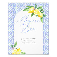 Mimosa Bar Citroen Italiaans Blauw Tegel