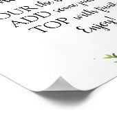 Mimosa Bar-Drink Poster (Hoek)