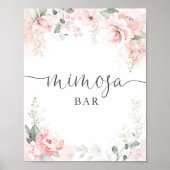 Mimosa Bar Feestbord Bord Poster (Voorkant)