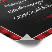 Mimosa Bar Flannel Fling 8x10 Poster/Bord Poster (Hoek)