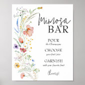 Mimosa Bar Poster (Voorkant)