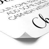 Mimosa Bar Print | Shower- of Bruiloft Mimosa Bord (Hoek)