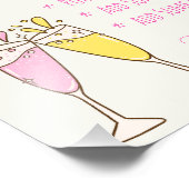 Mimosa Bar Sign – Bubble Bar Display Foto Afdruk (Hoek)