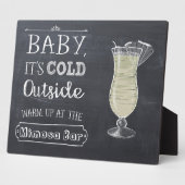 Mimosa Bar-teken Fotoplaat (Zijkant)