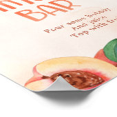 Mimosa Bar voor kleine Baby showers Poster (Hoek)