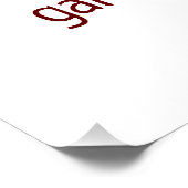 Mimosa bar vrijgezellenfeest bruiloft perfect poster (Hoek)