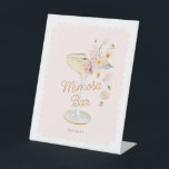 Mimosa Bar Vrijgezellenfeest Pedestal Sign Reclamebord Met Voetstuk<br><div class="desc">Mimosa Bar Vrijgezellenfeest Sign heeft een prachtige mix van elegantie en warmte. Overeenkomende items in ons Petals en Prosecco Collectie</div>