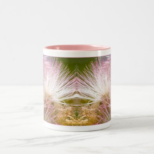 Mimosa Blossom Tweekleurige Koffiemok (Center)