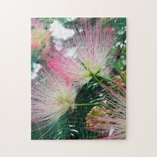 Mimosa Boom Bloem Legpuzzel (Verticaal)