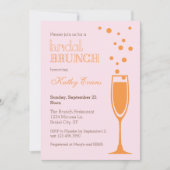 Mimosa Bridal Brunch Bridal Shower Uitnodiging (Voorkant)