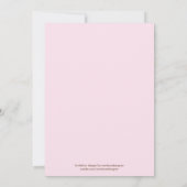 Mimosa Bridal Brunch Bridal Shower Uitnodiging (Achterkant)